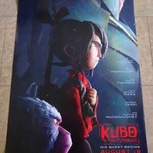 Kubo and the Two Strings - Movie Poster with Art Parkinson as Kubo